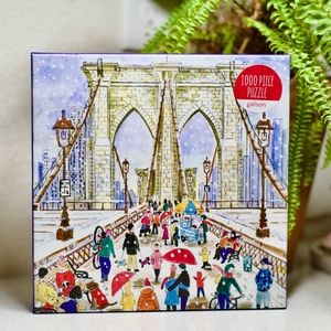 Brooklyn Bridge 100 Piece Puzzle by Michael Storrings New